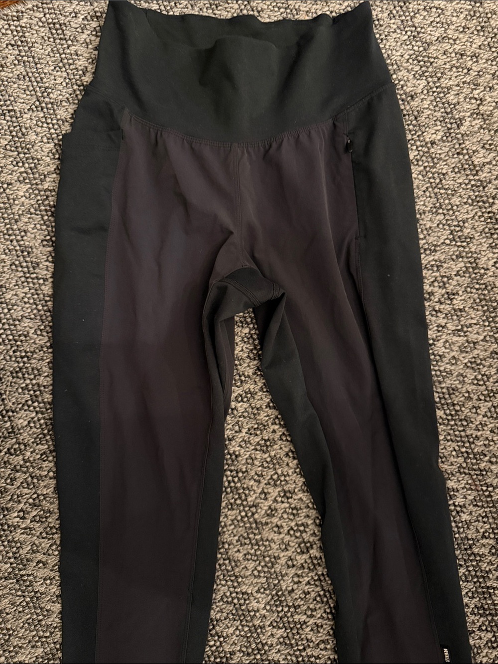 REI Black Panel Kids' Leggings